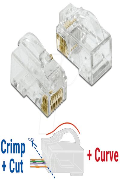 Connecteur réseau Delock - RJ-45 (M)