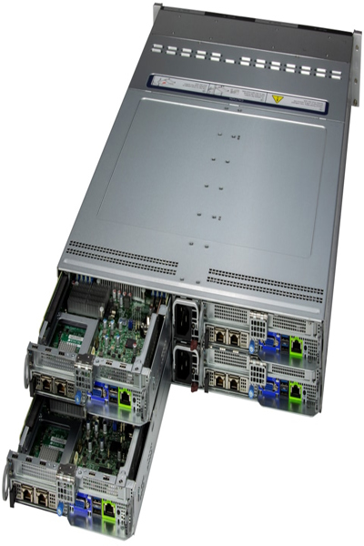 Supermicro SYS-222BT-HNR, LGA 4710, Intel, Intel® Xeon®, DDR5-SDRAM, 2 To, 2,5"