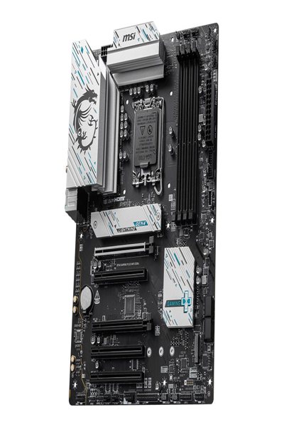 MSI B760 GAMING PLUS WIFI DDR4, Intel, LGA 1700, Intel® Celeron®, Intel® Pentium® Gold, LGA 1700, 128 GB, DDR4-SDRAM - Motherboard - Intel Socket 1700 (Core i) - 7D89-043R