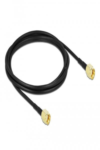 Delock Antennkabel - RP-SMA-hane till RP-SMA-hane - 90477