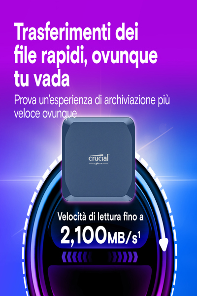 Crucial X10 Encrypted SSD - CT1000X10SSD9