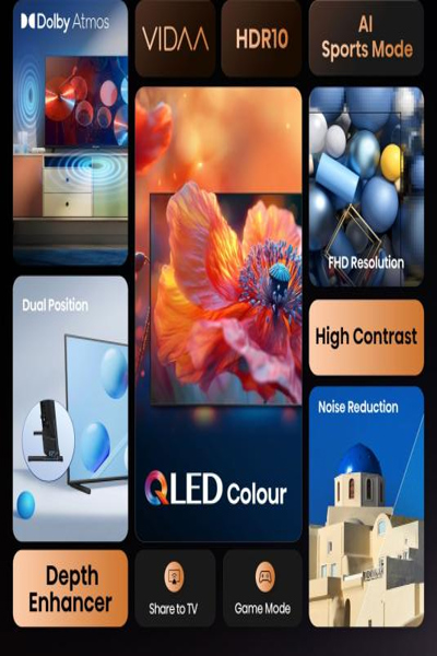 Hisense 40A5Q: FHD QLED Smart LED-TV - 40A5Q