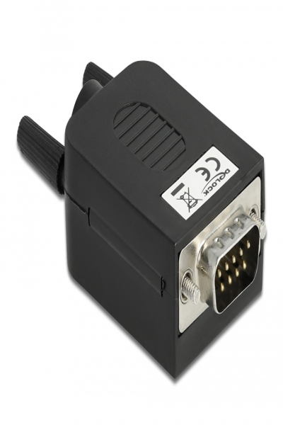 Adaptateur VGA Delock - DB-9 (M) vissable sur bornier 10 broches