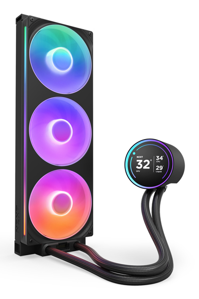 NZXT Kraken Elite 420 RGB mm schwarz - RL-KR42E-B2