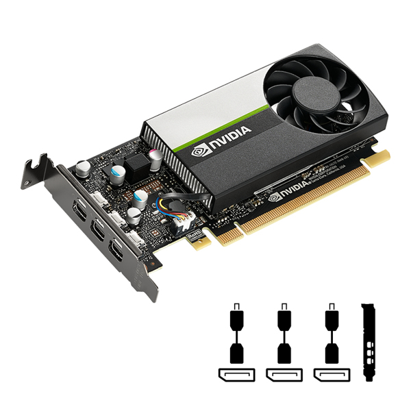 PNY NVIDIA T400 - Grafikkort - T400 - 2 GB GDDR6 - VCNT400-SB