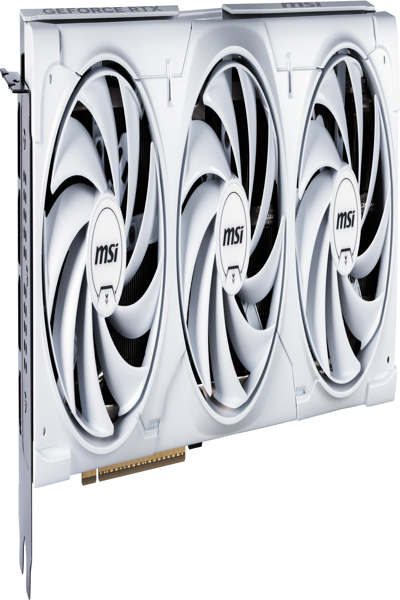 MSI NVIDIA GeForce RTX 5080 16G VENTUS 3X OC WHITE GDDR7 256bit Gaming Graphics card Boost Clock up to TBC MHz PCIe Gen 5 DLSS (P) - GEFORCE RTX 5080 16G VENTUS 3X OC WHITE