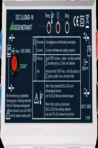 GMC Instruments SECULOAD-N Test Adapter for Open Circuit Voltage