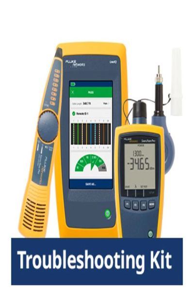Fluke LinkIQT Cable Network Tester - TROUBLESHOOTING KIT LIQ-KIT