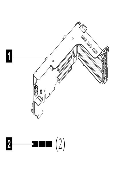 Lenovo Internal Server PCIe Riser Card Expansion Kit