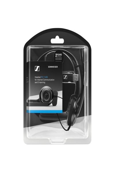 EPOS PC 7 USB - Headset - Head-band - Office/Call center - Black - Monaural - 2 m - 504196