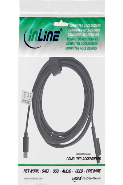 InLine USB-C to Surface charging cable - 1m - 26670