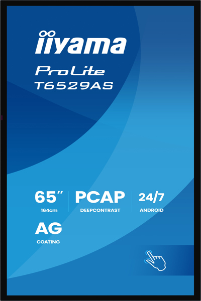 IIYAMA PROLITE T6529AS-B1AG 65" DISPLAY - T6529AS-B1AG