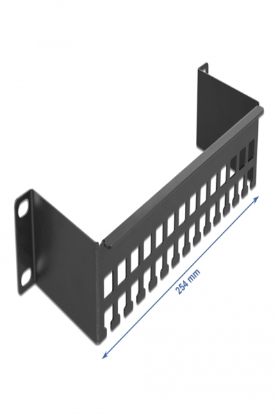 Delock Rack cable management rail - 66678