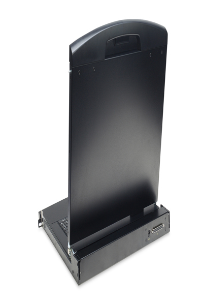 DIGITUS 17" LCD KVM Console, 1-Port VGA, turkish Keyboard - DS-72210-1TR