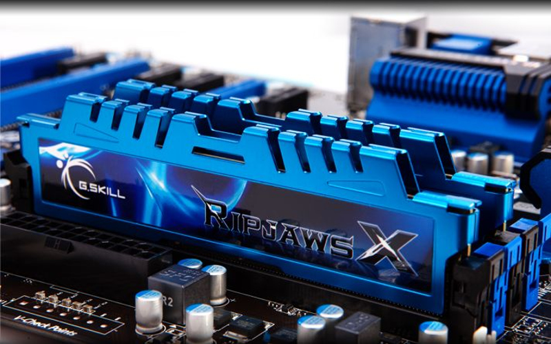 G.Skill Ripjaws-X - DDR3 - kit - 32 GB: 4 x 8 GB - F3-2400C11Q-32GXM