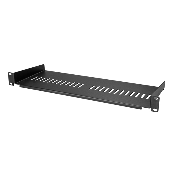 StarTech Vented 1U Rack Shelf 7in Deep - CABSHELF1U7V