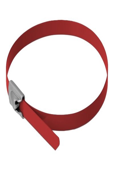 Serre-câbles Delock - 20 cm - rouge (lot de 10)