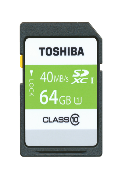 Carte mémoire flash professionnelle Toshiba
