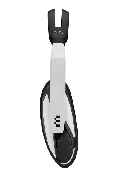 EPOS | SENNHEISER GSP 301 - Headphones - Head-band - Gaming - Black - White - Binaural - Rotary - 1000240