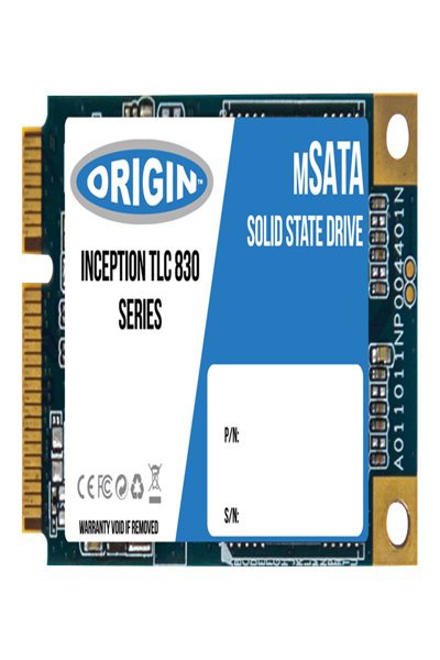 Origin Storage SSD 1TB 3D TLC SSD mSATA 3.3V - 1 TB - mSATA - 550 MB/s - NB-10003DTLC-MINI