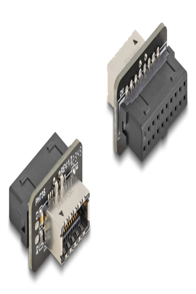 Delock USB 5 Gbps Adapter Pfostenbuchse zu intern Typ-E Key A Buchse 67238 - Adapter - 67238