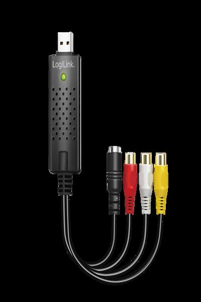 LogiLink USB Audio/Video Grabber Svart - VG0030A