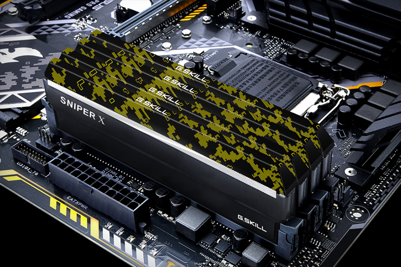 G.Skill Sniper X - 32 GB - 4 x 8 GB - DDR4 - F4-3200C16Q-32GSXKB