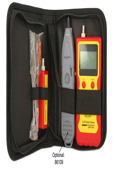 Delock LCD Cable Tester - Network tester - 86108