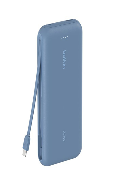Belkin 20k PD30w Integrated USB-C Cable Power B - Cable - Digital - BPB024HQBL
