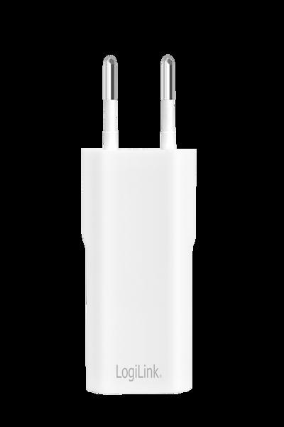 LogiLink USB Wall Adapter 1x USB-A 5W Fast Charging - PA0093B