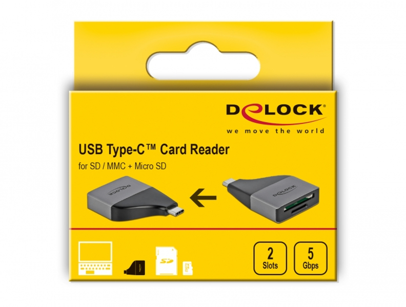 Delock Card reader (64117) - 64117