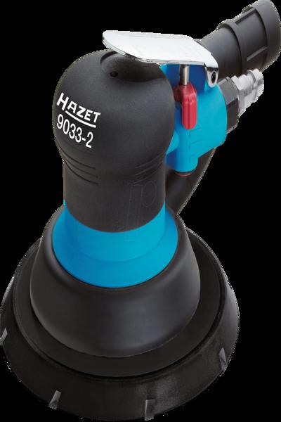HAZET 9033-2: Mini eccentric sander, Air-powered, 12000 RPM.