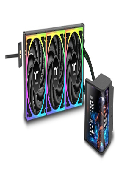 Thermaltake MAGCurve 360 Ultra Argb | AiO Water Cooling - Processor cooler - AMD Socket AM3 (Ph. II/Ath. II) - CL-W453-PL12SW-A