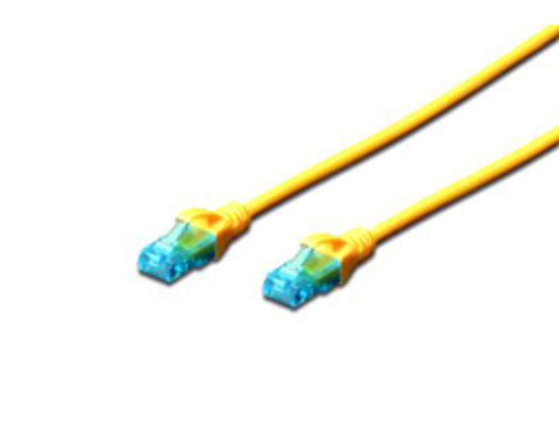 DIGITUS Cat5e UTP Patch-kabel 5m - DK-1512-050/Y