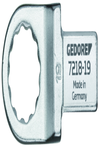 Clé dynamométrique Gedore 7218-27, embout chromé