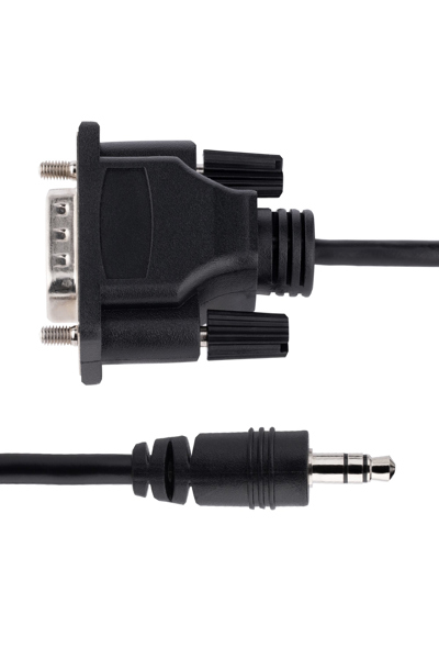 StarTech.com 1m DB9 till 3,5mm seriell kabel - 9M351M-RS232-CABLE