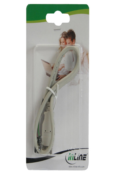 Câble adaptateur USB 2.0 InLine Type A femelle / connecteur d'en-tête - 0,40 m - en vrac