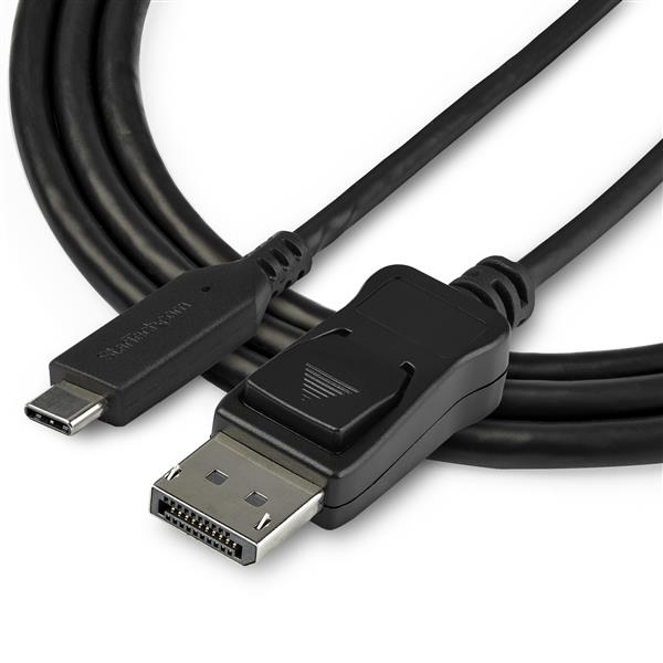 3.3ft/1m USB C to DisplayPort 1.4 Cable, 4K/5K/8K USB Type-C to DP 1.4 Alt Mode Video Adapter Converter, HBR3/HDR/DSC, 8K 60Hz DP 1.4 Monitor Cable for USB-C and Thunderbolt 3 - USB-C to DP 8K Cable (CDP2DP141MB) Ekstern videoadapter - CDP2DP141MB