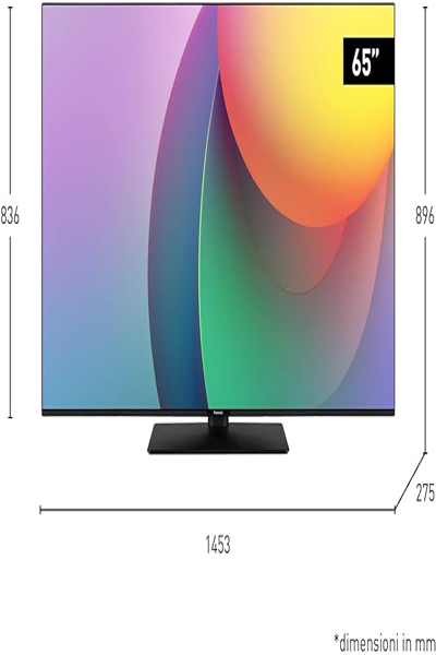 Panasonic TB TB-65W60AEZ - 65" Diagonal Class W60 Series LED backlit LCD TV - TB-65W60AEZ