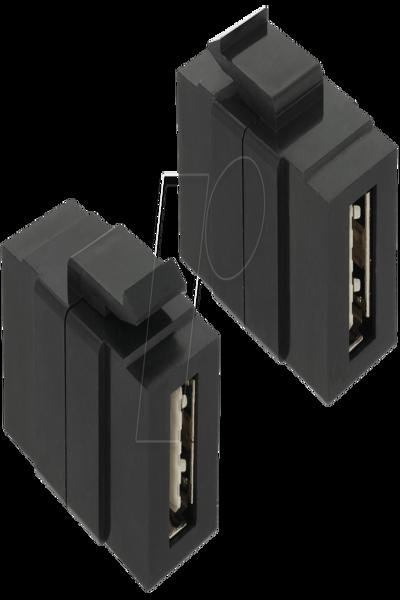 Delock Keystone module - USB adapter - 86368