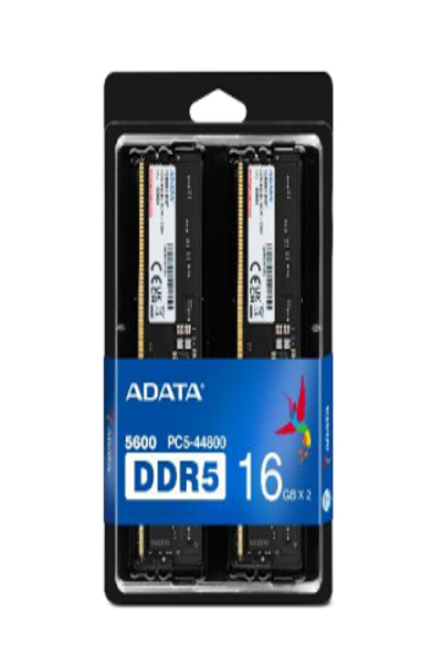 ADATA DDR5 - kit - 32 GB: 2 x 16 GB - AD5U560016G-DT