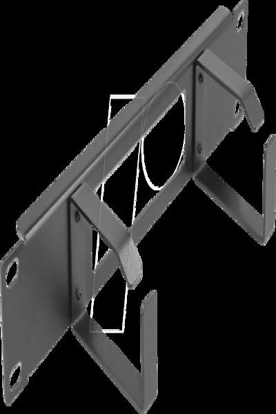 Delock Rack-kabelhanteringspanel med krokar - 66654
