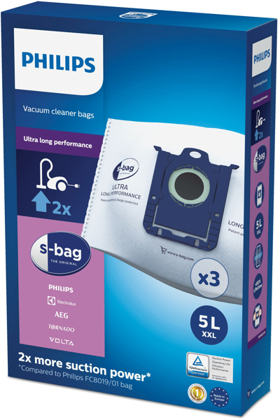 Philips FC8027 s-bag Ultra Long Performance Stovsuger TaskesÃƒÂ¦t