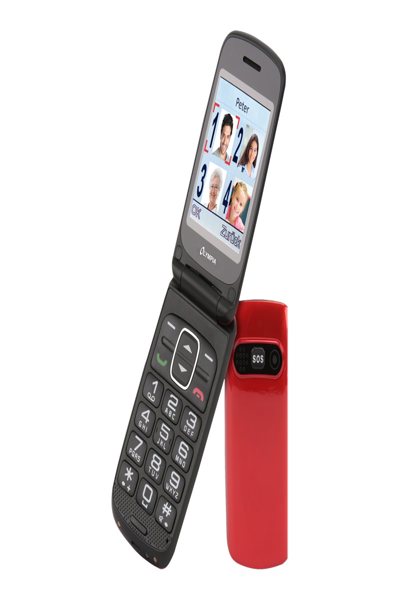 OLYMPIA PRIMUS DUAL SIM CELLPHONE RED