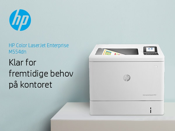 HP Color LaserJet Enterprise M554dn Printer - 7ZU81A