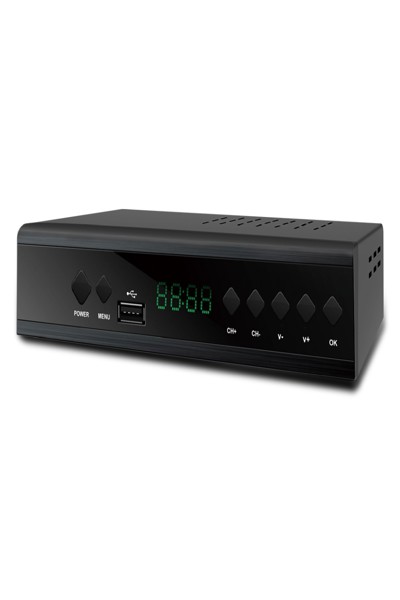 Décodeur TV DVB-T2 Extralink Home avec télécommande