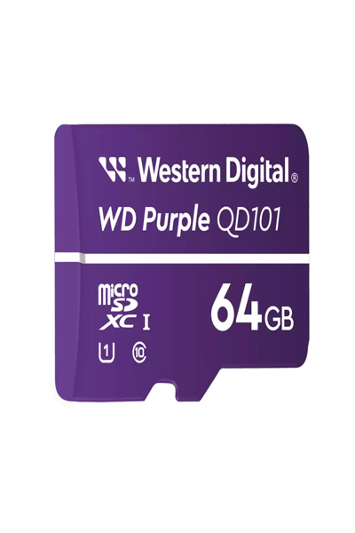 SanDisk WD Purple WDD064G1P0C-85AEL0 - Flash memory card - WDD064G1P0C-85AEL0