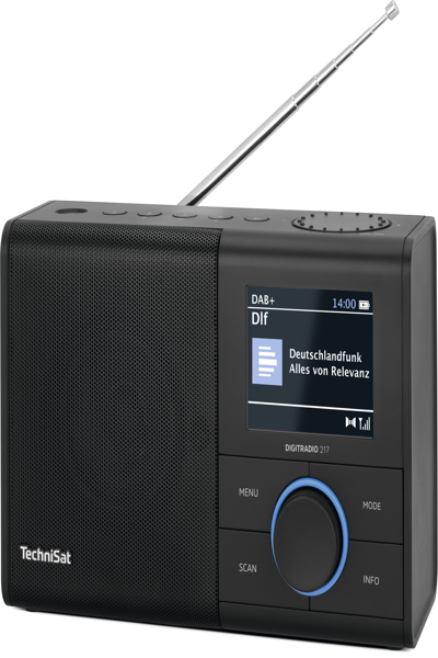 TechniSat DIGITRADIO 217 portable DAB+/FM radio - 0000/3998
