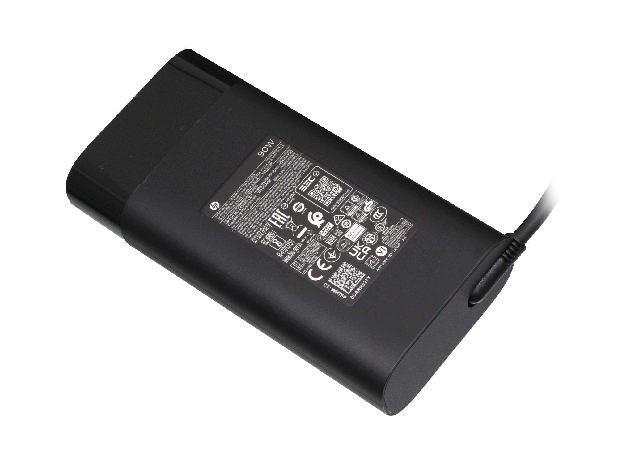 Bloc d'alimentation HP 904082-003 USB-C 90 W plat