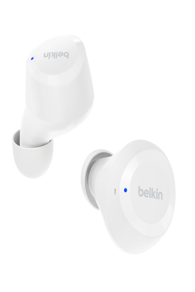 Belkin SoundForm Bolt True Wireless Headphones White - AUC009BTWH